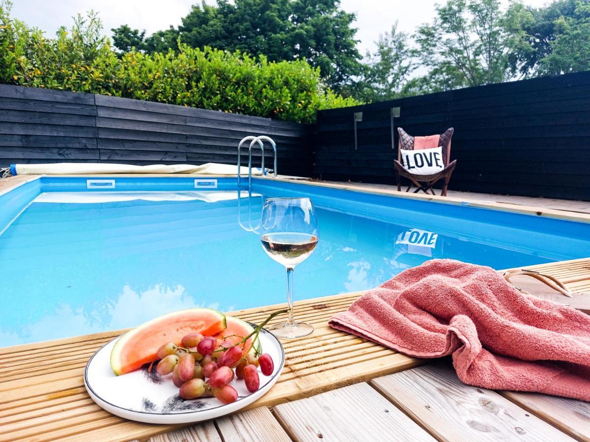 Luxe Vakantiehuis Nova Met Zwembad Ouddorp Eksteriør billede