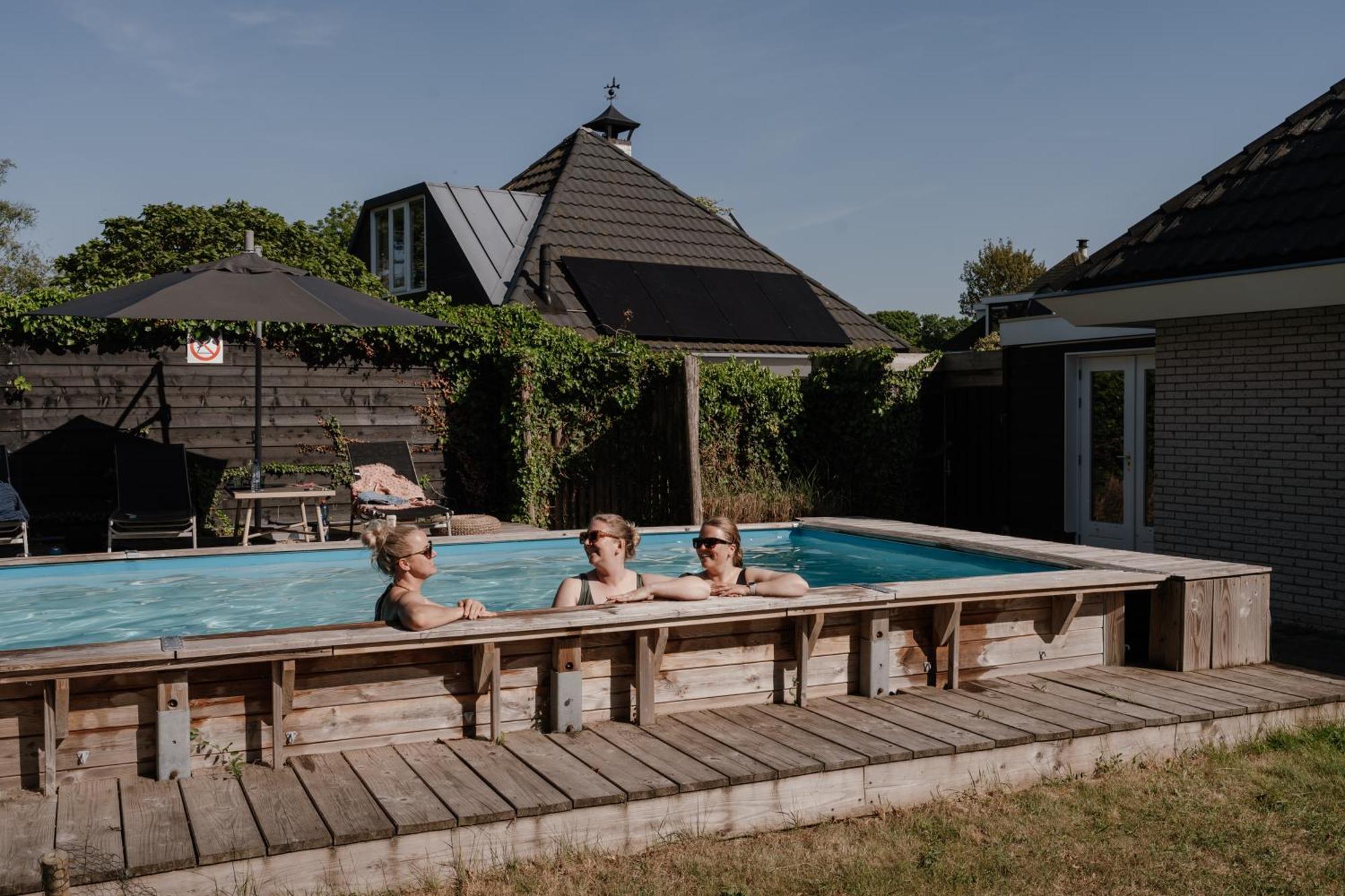 Luxe Vakantiehuis Nova Met Zwembad Ouddorp Eksteriør billede